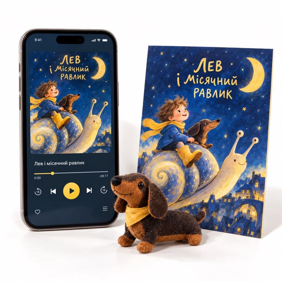 Аудіоказка з дитиною-героєм